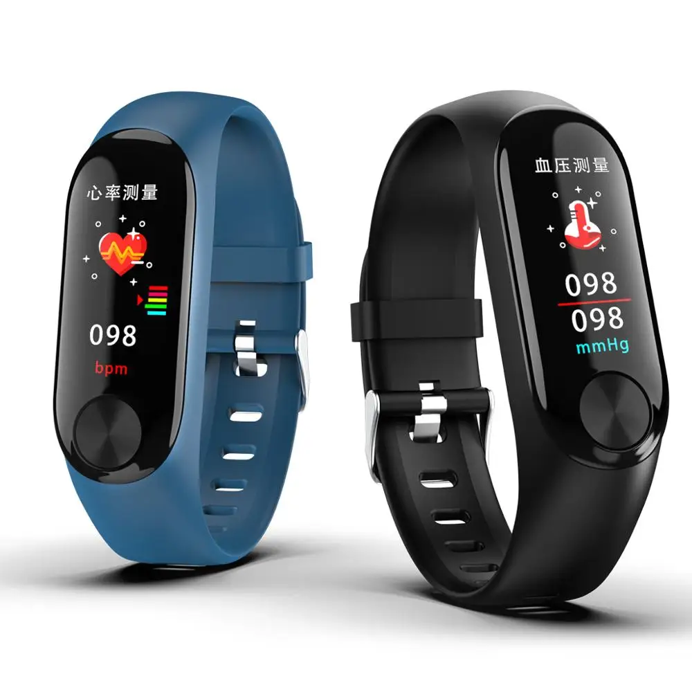 Brand New 2019 Smart Band Watch Bracelet Wristband Fitness Tracker Blood Pressure Heart Rate M3 Unisex Hot Fashion Watches | Электроника