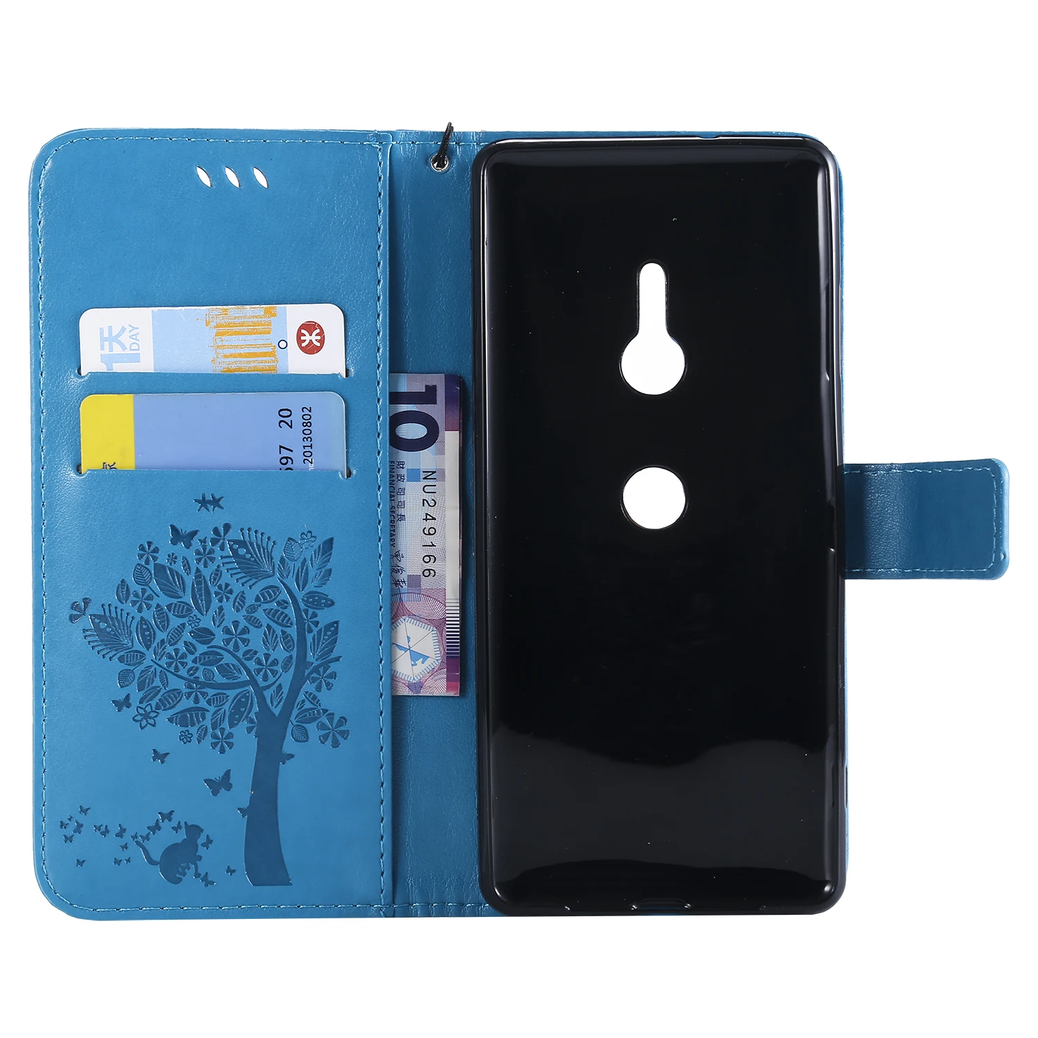 Однотонный чехол с изображением дерева для Sony C5 E4 E5 E6 L1 L2 M2 M4 Aqua M5 XA3 XA2 XA1 XA Ultra 2016 X