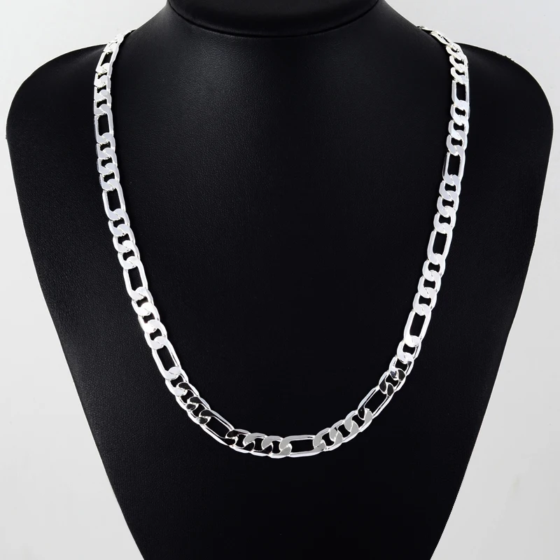 Silver Necklace Fashion 