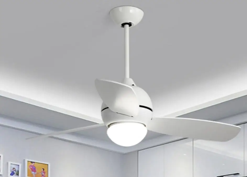 Us 54 0 10 Off 220v Ceiling Fans With Lights 36inch Kid Ceiling Fan Light Children Room Fan Light With Remote Controller Bedroom Ceiling Fans In