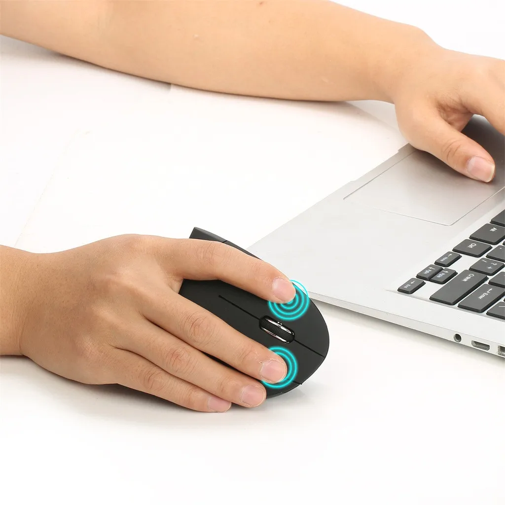 Беспроводная мышь VOBERRY 2 4 ГГц USB игровая Регулируемая 2400DPI эргономичная