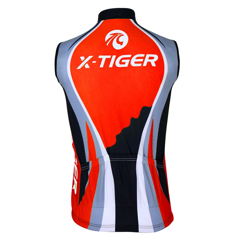 X-Tiger, полиэстер, без рукавов, жилеты для велоспорта, летняя одежда для горного велосипеда, Ropa Maillot Ciclismo, быстросохнущая одежда для велоспорта