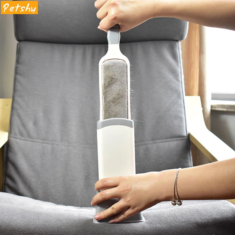 

Petshy Static Brush Magic Pet Fur Hair Brush Comb Furmins Lint Remover Cleaning Clothes Brush Cat Dog Hair Dust Brush Cleaner