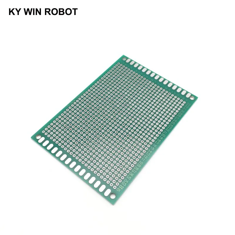 1 шт. 7x10 см 70x100 мм двухсторонний Прототип PCB универсальная печатная плата для Arduino