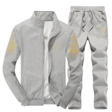 Для Мужчин's спортивные костюмы, одежда на весну и осень, Для мужчин одежда, модный вязаный воротник, Для мужчин костюм