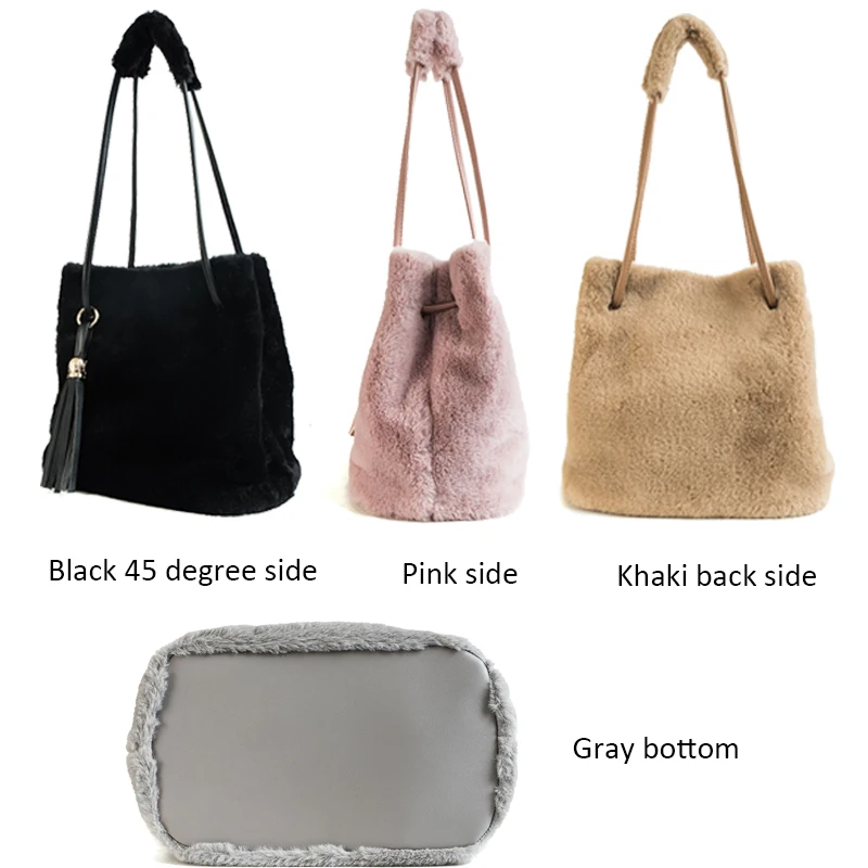 JANESPRI 2018 Fashion Women Tassels Handbag Velour Messenger Bag Autumn Women Shoulder Bags Ladies Party Handbags Female Bolsa (3)