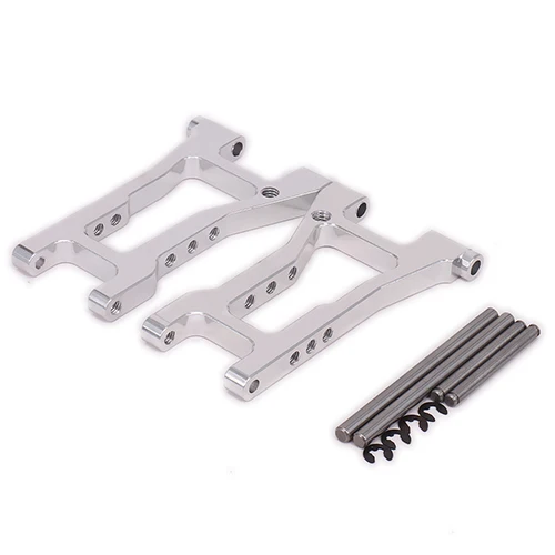 RCAWD HPI RS4 Rear Lower Suspension Arm Set A-Arm Left Right For Rc Hobby Car 1/10 HPI RS4 113698 RS4005 6061-T6