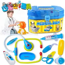 Дети медицинский чемодан доктор Ролевая игра инструменты весело подарки образовательные
