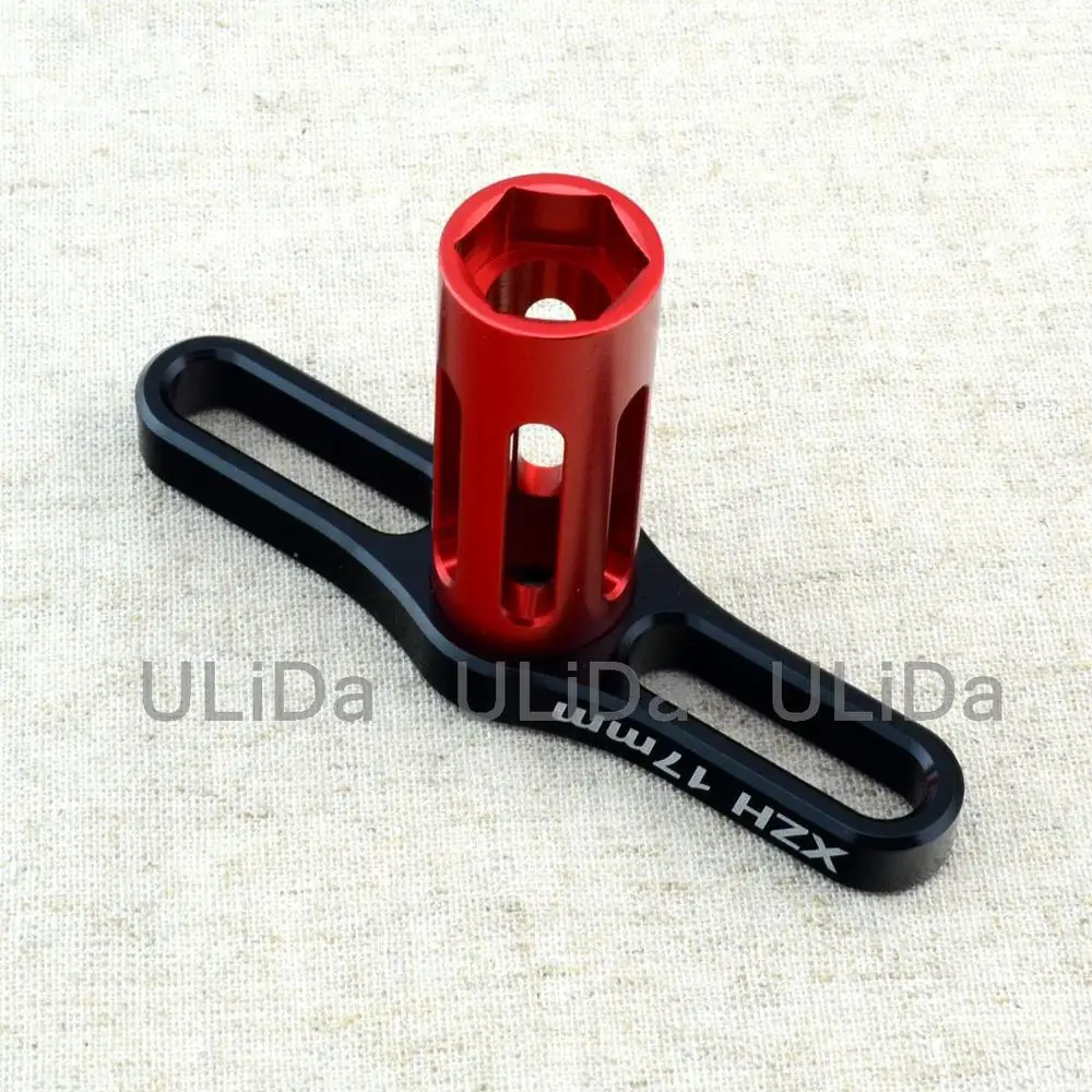 

Aluminum Professional Grade Hex Socket Wrench for 17mm Hex Wheel Nut Rc Car