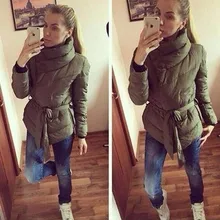 2017 Winter Coat Womens Parka Long Thick Warm Down Cotton Jacket Women Jackets And Coats S