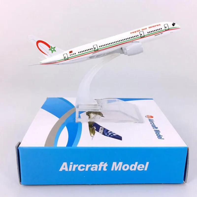 14 см 1:400 Boeing B787 800 модель Royal Air Moroccan airlines W база Airbus металлический сплав самолет