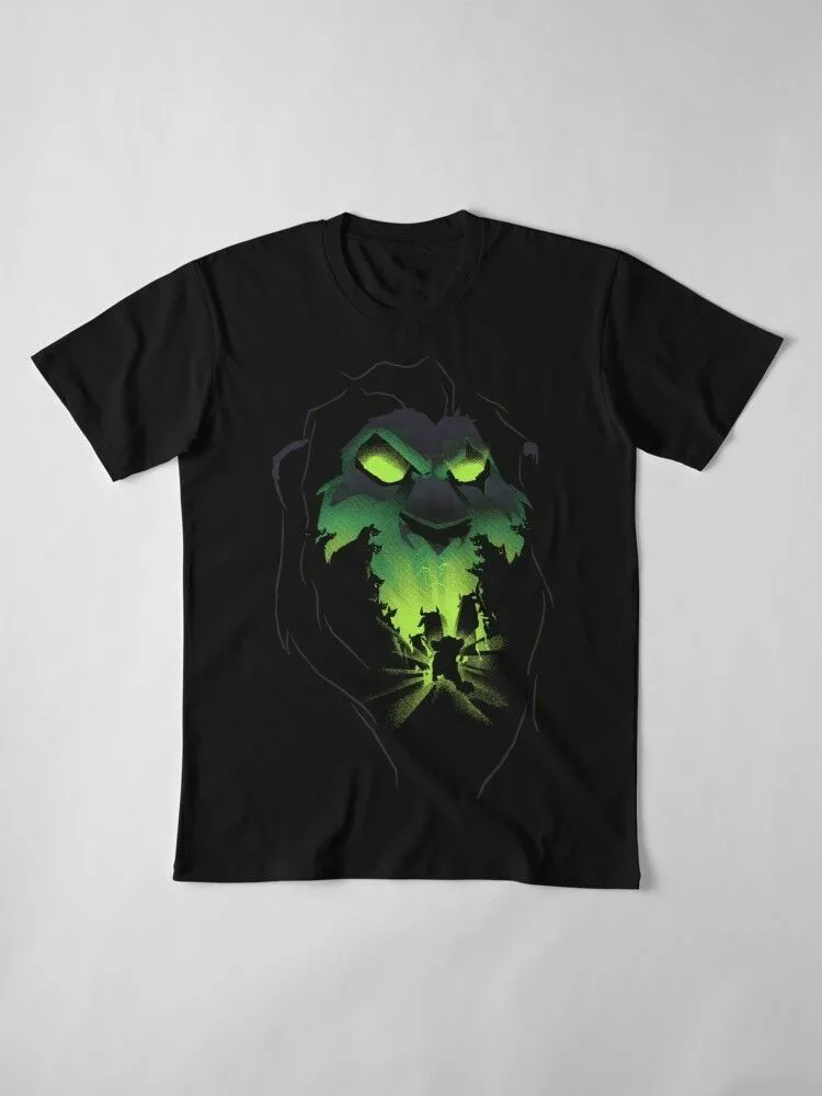 

The Lion King The Little Simba Beware Of Scar Black T-Shirt