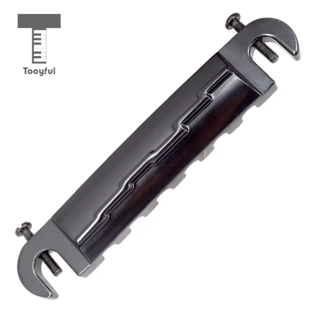 Tooyful Compensated Wraparound Bridge Tailpiece with Studs for LP Style Guitar Parts Accessories