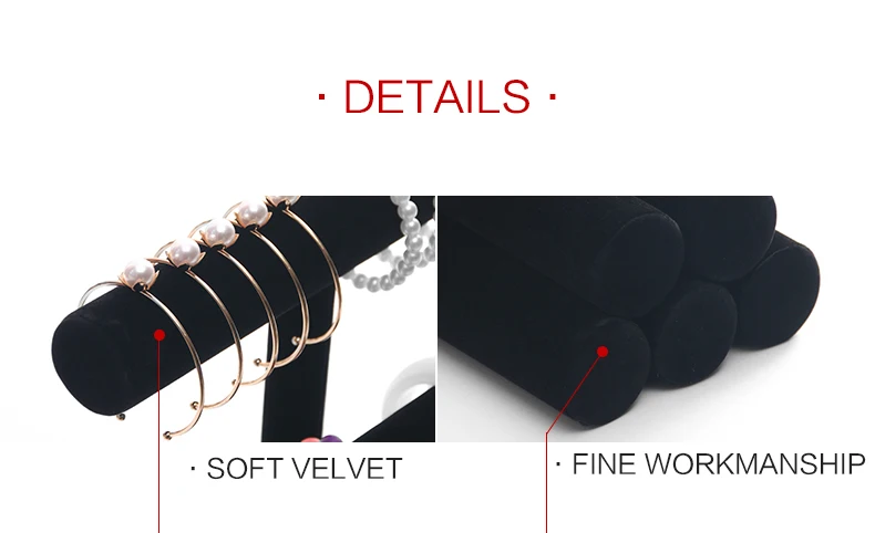2 или 3 уровня Т-образный браслет Дисплей подставка-держатель для хранения ювелирных изделий ювелирные изделия Дисплей держатель juwelen opbergen