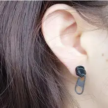 Модные ювелирные изделия классная серьга серьги панк-рок черные серьги из нержавеющей стали уникальный дизайн анти аллергия серьги для женщин или мужчин