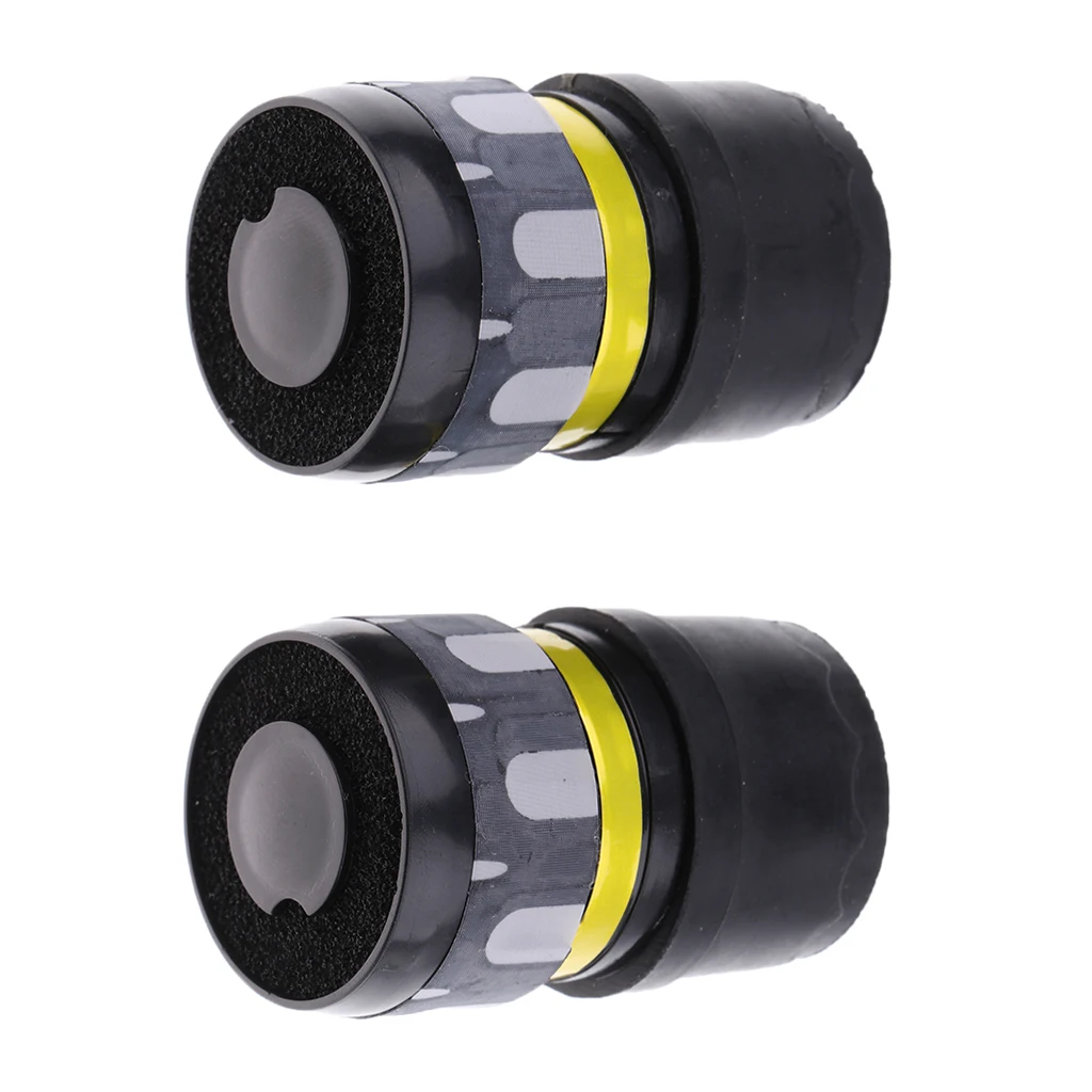 2x Black Dynamic Microphone Mic Core Cartridge for Handheld Karaoke KTV Microphone Parts