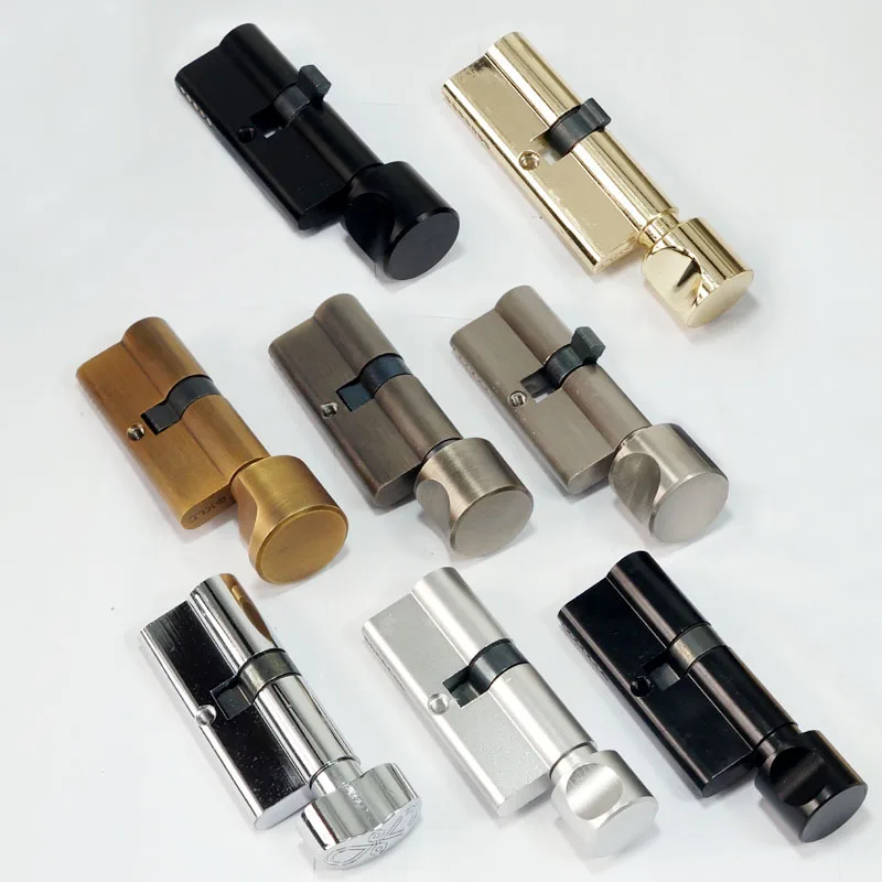 

2018 Direct Selling Padlock Free Shipping Round Niusuo Core 70 Mm Single Lock Security Locks All Copper Oubiao Big Gourd Body