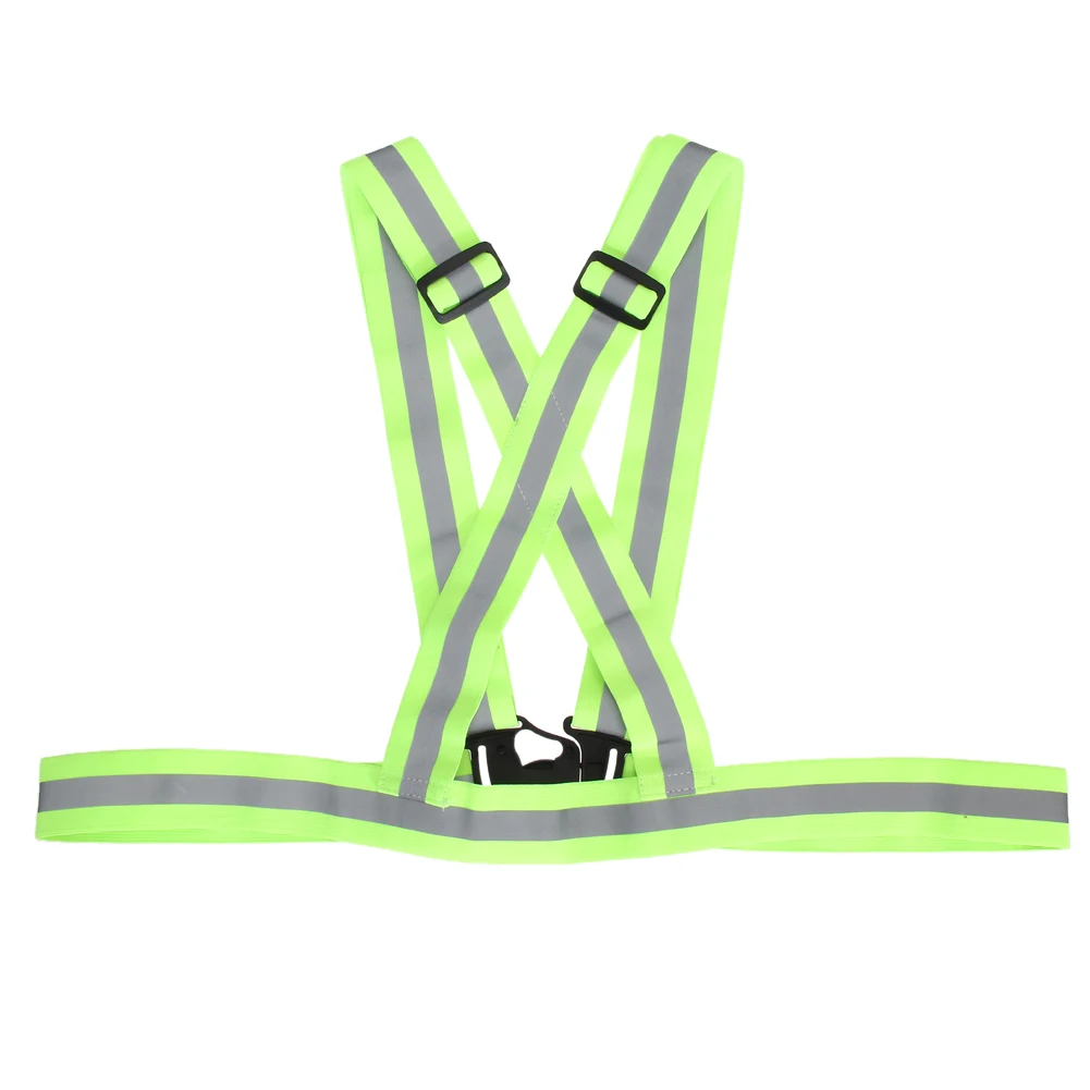 Top 1pcs Reflective Bicycle Safety Vest Clothes Outdoor Cycling Equipment Elastic Harness Bike Jacket for Night Riding Running 13 Top 1pcs Reflective Bicycle Safety Vest Clothes Outdoor Cycling Equipment Elastic Harness Bike Jacket for Night Riding Running 13