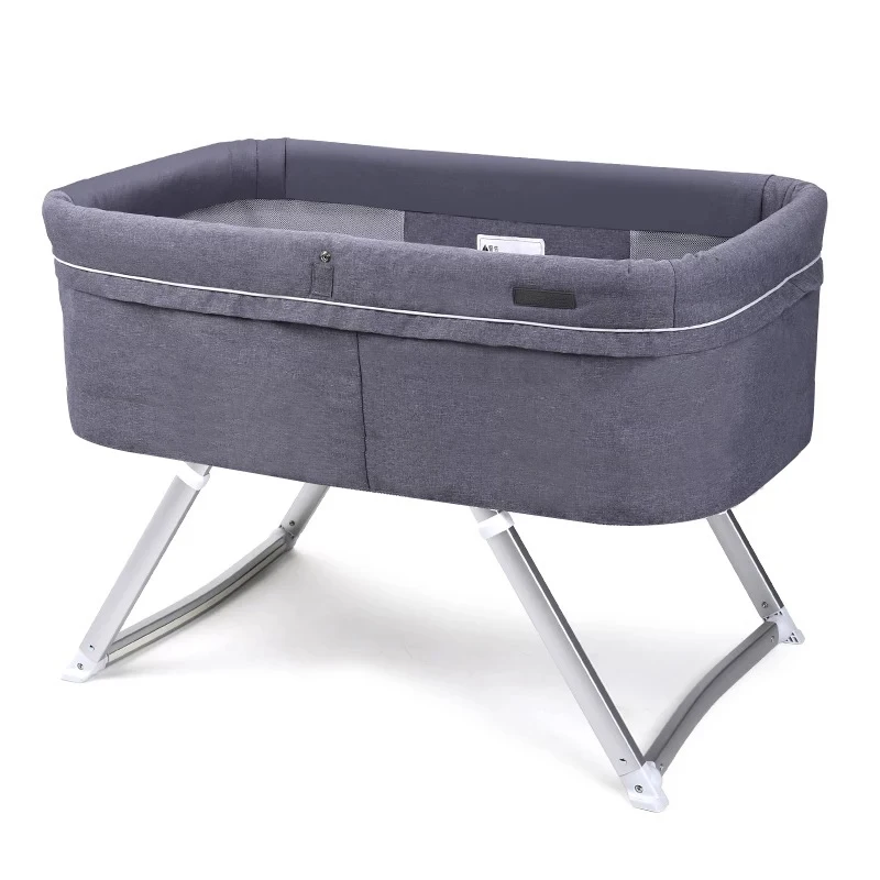 Crib Foldable Portable Baby Folding Bed Multi Function Bb Bed
