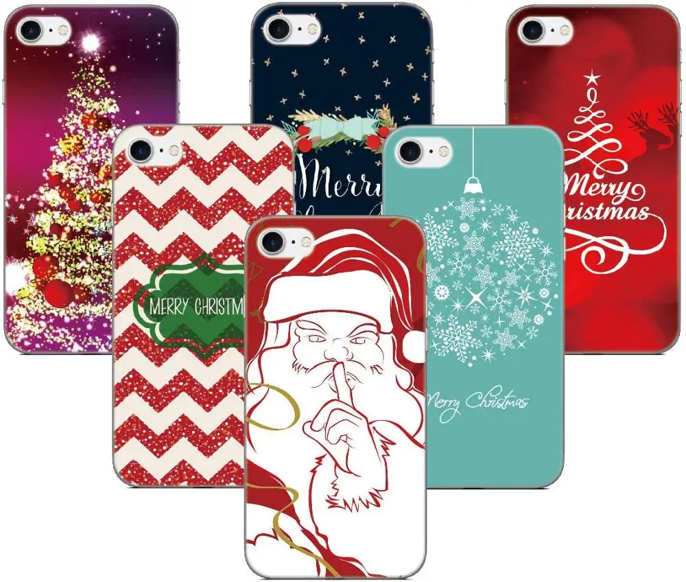 

Merry Christmas Phone Case For LG Nexus 5X Q6 Q7 V30 V40 V50 G6 G7 G8 ThinQ K11 K10 K9 K8 2018 X Power 2 3 Stylo 4 5 Cover
