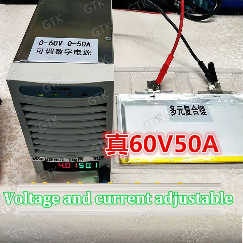 

LTO lifepo4 lithium ion charger 0-60V 0-50A Adjustable charger 28V 14.6 24V 42V 54.6V 5A 10A 25A 20A 15A 50A 30A 40A 35A