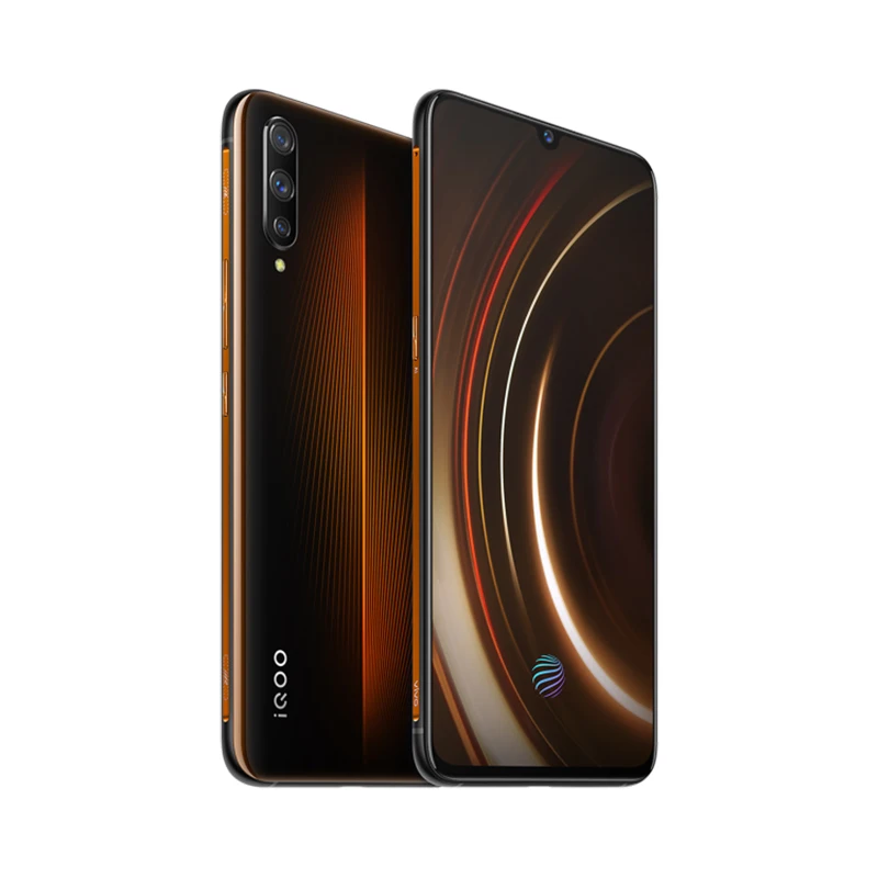 Vivo iQOO мобильный телефон 6,4" AMOLED 6G/8G/12G ram 128G/256G Восьмиядерный Snapdragon 855 Android 9 4000mAh NFC Смартфон