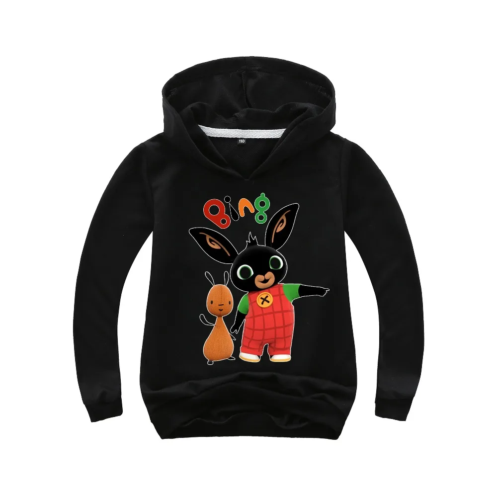 

Children Bing Hoodie Boy Bunny Girls Sweatshirt Boy Girls Long Sleeve Tops Cartoon Rabbit T-Shirt Boys Girls T Shirt 2-14 Years