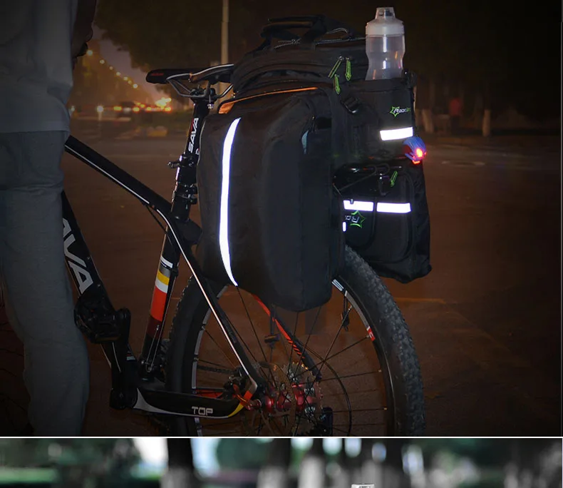 Perfect Rockbros 12L Mountain Bike Bag 3 In 1 Rear Rack Shoulder Sotrage Carrier Bags Handbag Bicycle Trunk Cycling Saddle Bag 44 Perfect Rockbros 12L Mountain Bike Bag 3 In 1 Rear Rack Shoulder Sotrage Carrier Bags Handbag Bicycle Trunk Cycling Saddle Bag 44