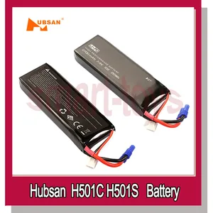 Image 2 - Hubsan batterie 7.4V 2700mAh 10C H501S 14, pièces de rechange pour H501S H501C H501S Pro X4 RC quadrirotor 