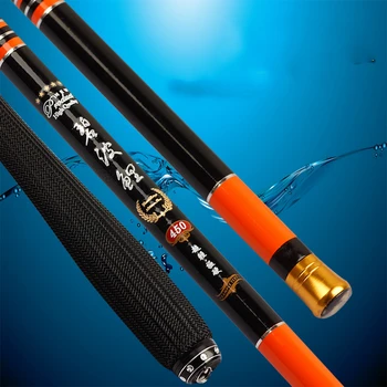 

New Taiwan Fishing Rod 3.6/4.5/5.4/6.3/7.2M High Carbon Fishing Pole for Carpfish Superhard Hand Pole Ultralight Fishing Tackle