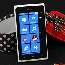 Восстановленный Nokia Lumia 900 разблокированный Windows мобильный телефон 8.0MP rкамера WIFI GPS 3g сотовый телефон