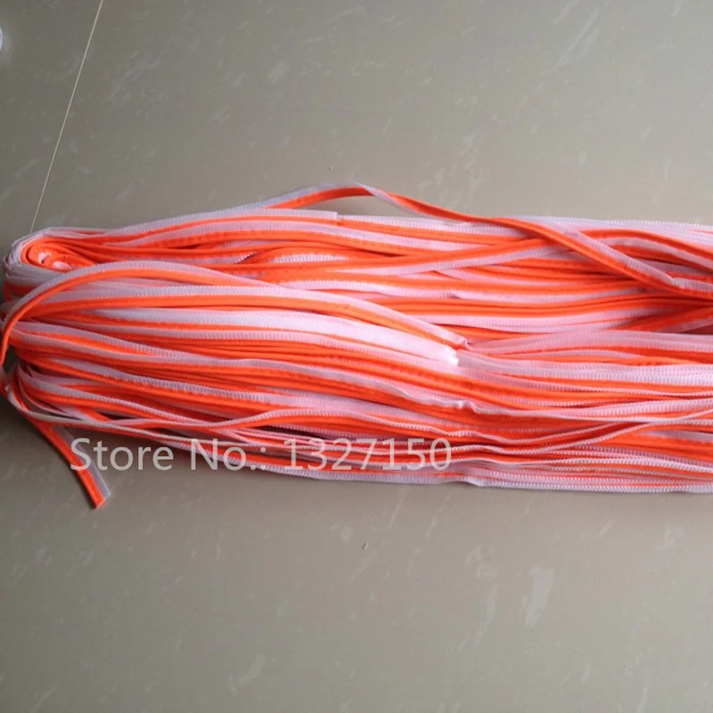 

10mmx20m Orange Reflective Piping Fabric Strip Edging Braid Trim Tape Sew On for Clothes Bag Cap Pants