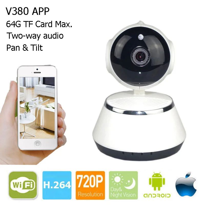 

MSeeAD HD 720P IP Camera WiFi Wireless Smart Security Camera Micro SD Network Rotatable Defender Home Telecam HD CCTV IOS PC