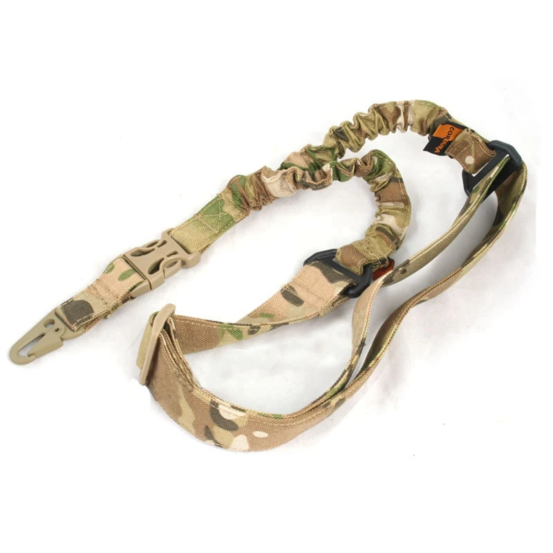 

New Tactical Nylon Double Point Adjustable Military Bungee Rifle Gun Sling System Strap ACU CP