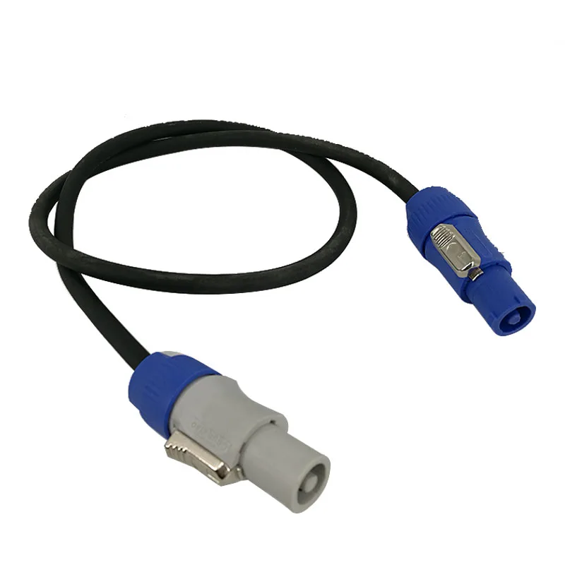 

20pcs Powercon Cable hand by hand Connector Power LED Moving Head Light Parcan Power Cable Powercon in out cable