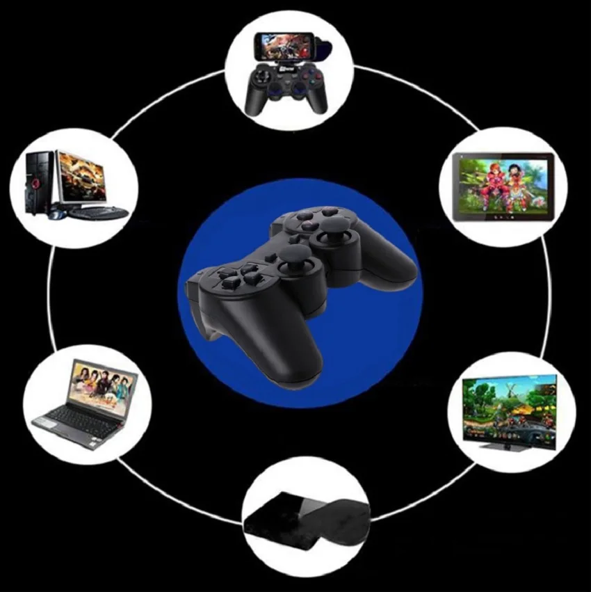 2.4G Wireless Controller Gamepad + Type C OTG Adapter For PS3 Android Phone TV Box 2.4G Wireless Controller Gamepad + Type C OTG Adapter For PS3 Android Phone TV Box