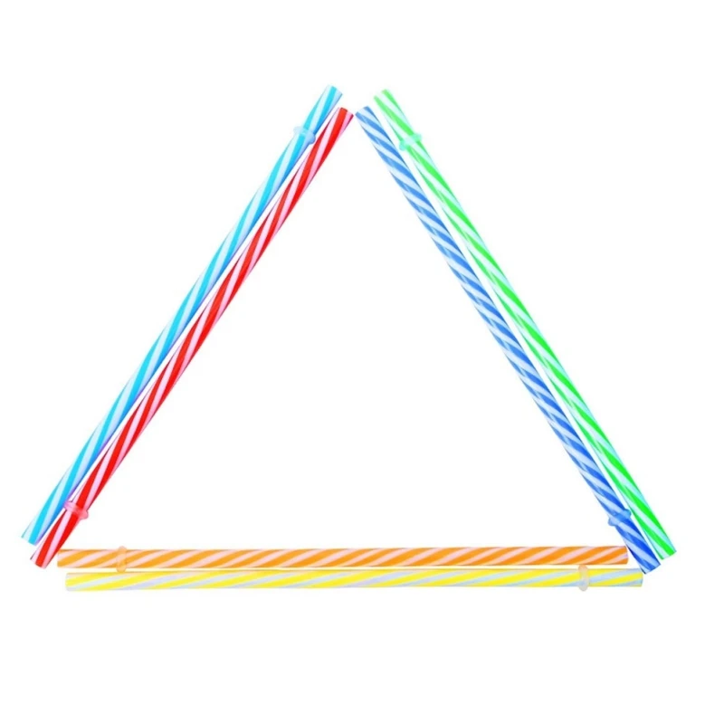 Многоразовые силиконовые соломинки для питья, удлиненные гибкие соломинки для стаканчиков, вечерние соломинки