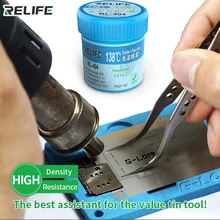 RELIFE RL-404 138 °C Бессвинцовая паста для ремонта материнской платы iphone