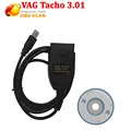 Vag3.01 USB Vag Tacho 3,01 + для O pel подушка безопасности IMMO VAG OBD2 диагностический инструмент EEPROM IMMO PIN коррекция пробега с бесплатной доставкой - фото