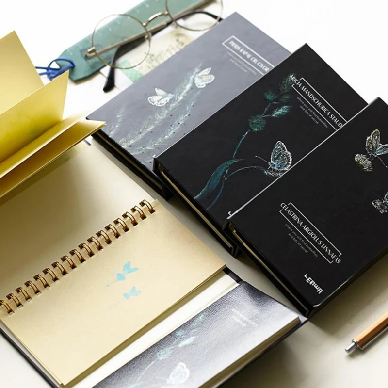 

2019 Kawaii Retro tri-fold Notebook Paper Diary Planner Weekly Monthly Planner Organizer Notebook Agenda Office School Supplies