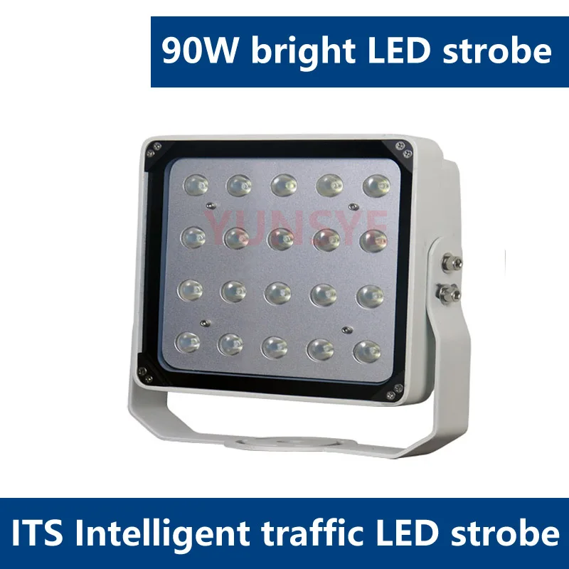 

YUNSYE CCTV LED Strobe 90W Road strobe LED CCTV ITS Highlight License flash lamp ITS LED Strobe