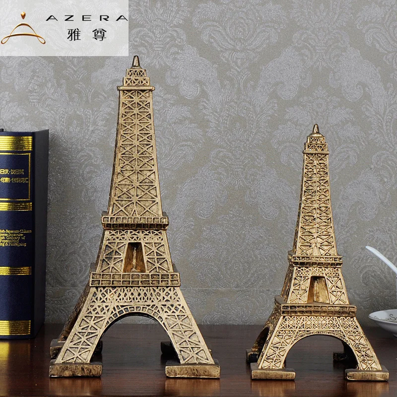 The European model of the Eiffel Tower Paris arts and crafts business gift ornaments study decorations | Дом и сад