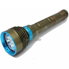 14000 LM XM-7 * T6 Diver Подводный СВЕТОДИОДНЫЙ Фонарик Факел Света для 3×18650 или 26650 батареи Оборонительных тактический фонарик