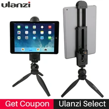 Universal Tripod Mount Holder Stand for iPad Pro iPad Mini iPad Air,Tripod Clamp Adapter for Tablet PC Pad for iPhone 8 Samsung