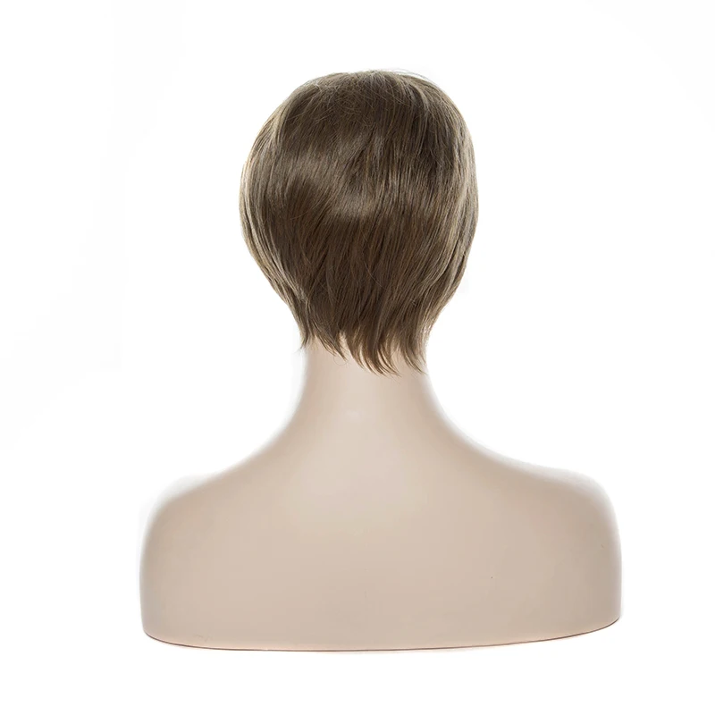 HAIRJOY женский парик из синтетических волос Короткие прямые парики 10 цветов