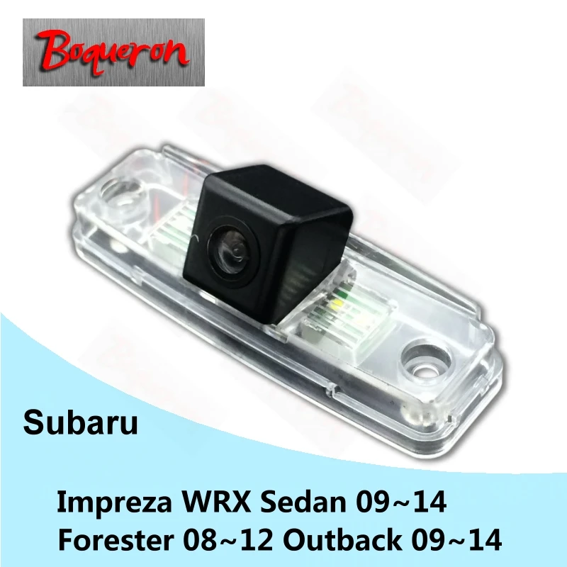 Per Subaru Impreza Wrx Berlina Forester Outback 08 ~ 14 Hd Visione Notturna Del Ccd Di Backup Parcheggio Reverse Camera Car Rear Telecamera