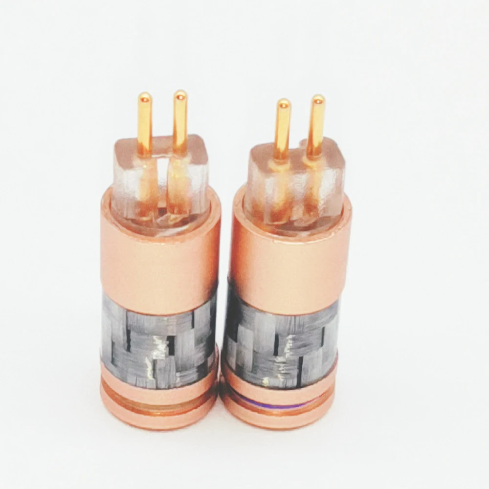 

DIY Earphone Cable Accessories 2Pin Connector 0.78mm Adapter 4mm Hole Diameterfor Westone um3x rc