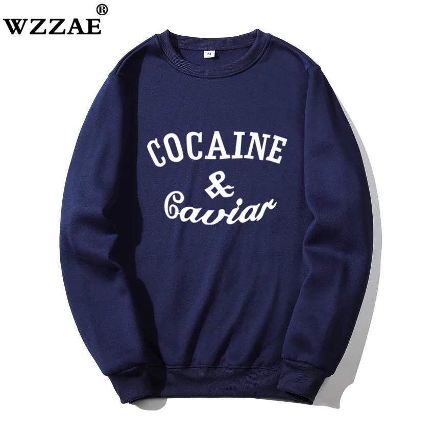 2020 New Cocaina Caviar Men Sweatshirts Letter Sweatshirt Mens Hoodies With Hat Hoody Big Pocket Hip Hop Hood Pullover Top Male 2020 New Cocaina Caviar Men Sweatshirts Letter Sweatshirt Mens Hoodies With Hat Hoody Big Pocket Hip Hop Hood Pullover Top Male