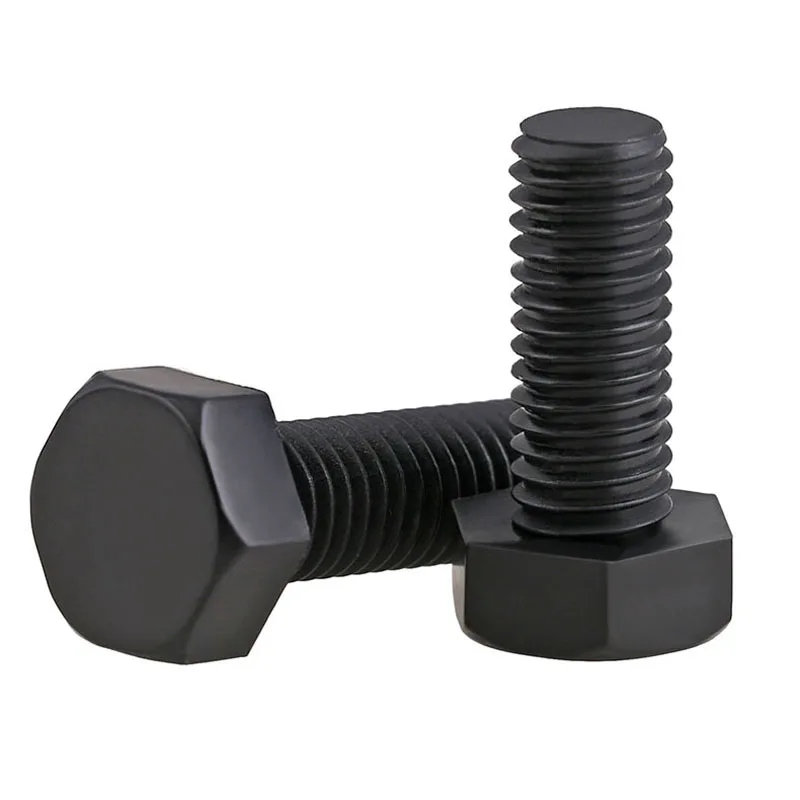 M5 8 10 12 50mm Black Nylon Hexagonal Screw Hexagonal Plastic Bolt Plastic Insulated Bolt