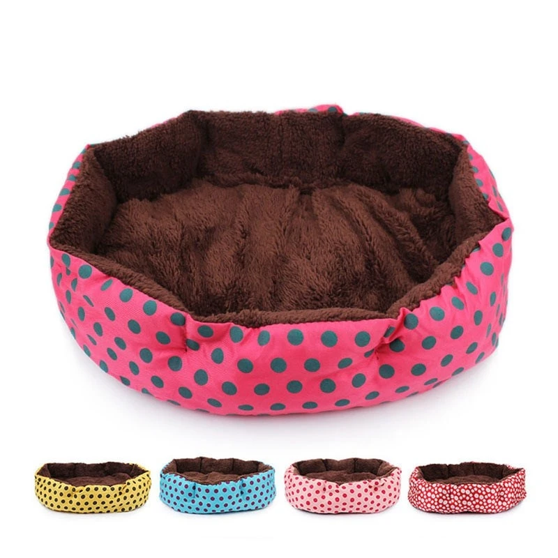 

Medium Warming pet bed Dog House Soft Material Nest Dog Baskets Fall and Winter Warm Kennel For Cat Puppy Dog Cat Pet Dog Beds